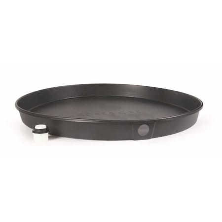Camco 26 in. I.D. Plastic Drain Pan with CPVC Fitting 11406